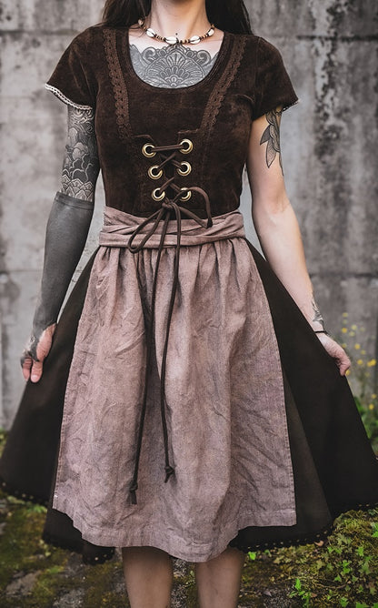 Dirndlkleid Braun