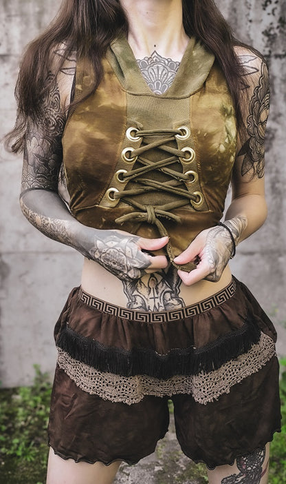 Khaki Croptop