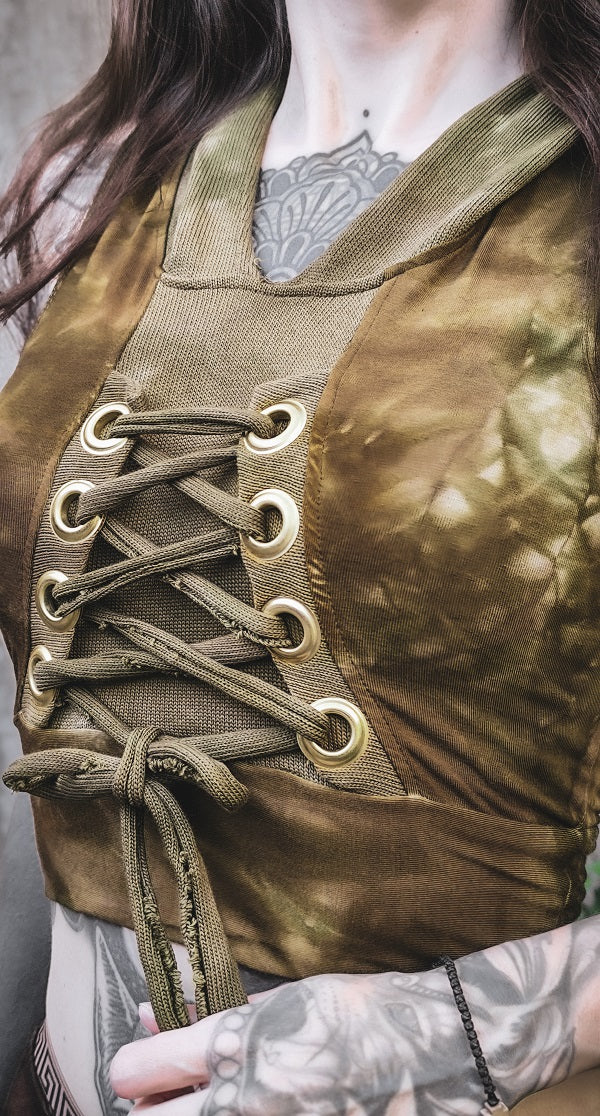 Khaki Croptop