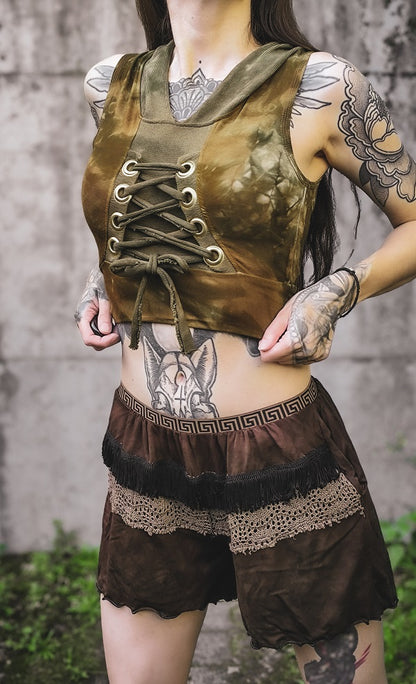 Khaki Croptop