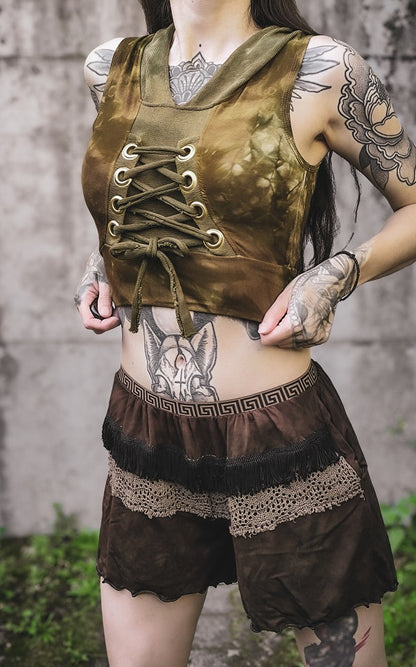 Khaki Croptop
