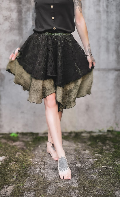 Evagelia Midi Rock Mossy