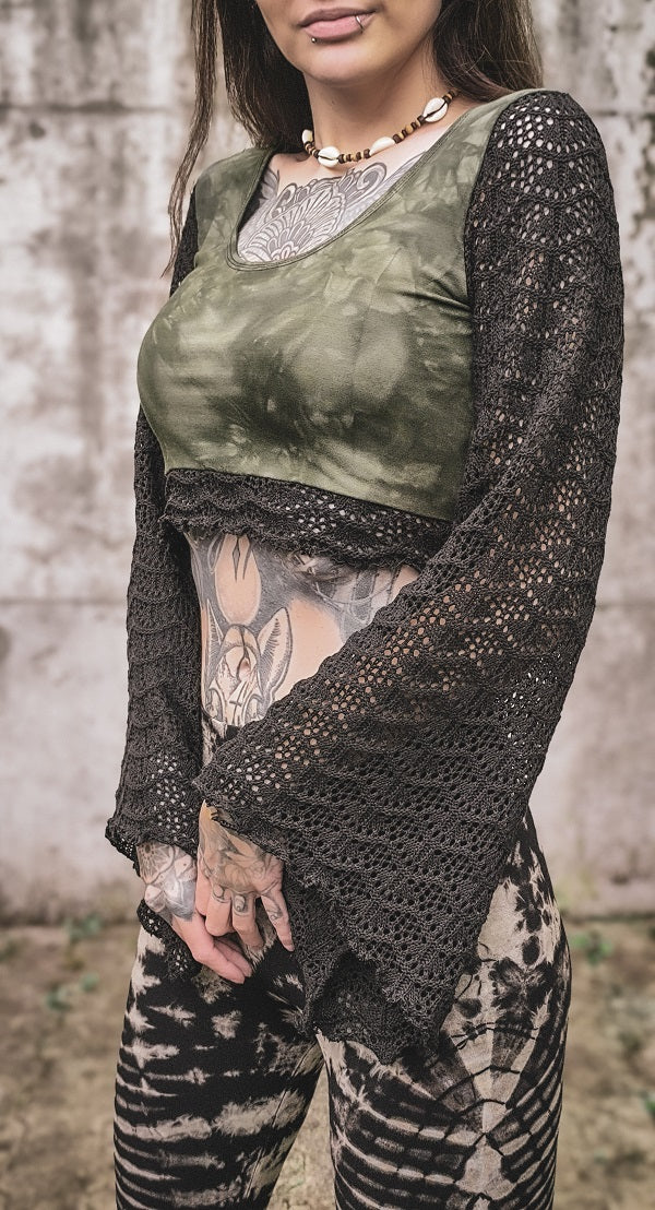 Evangelia Croptop Forest